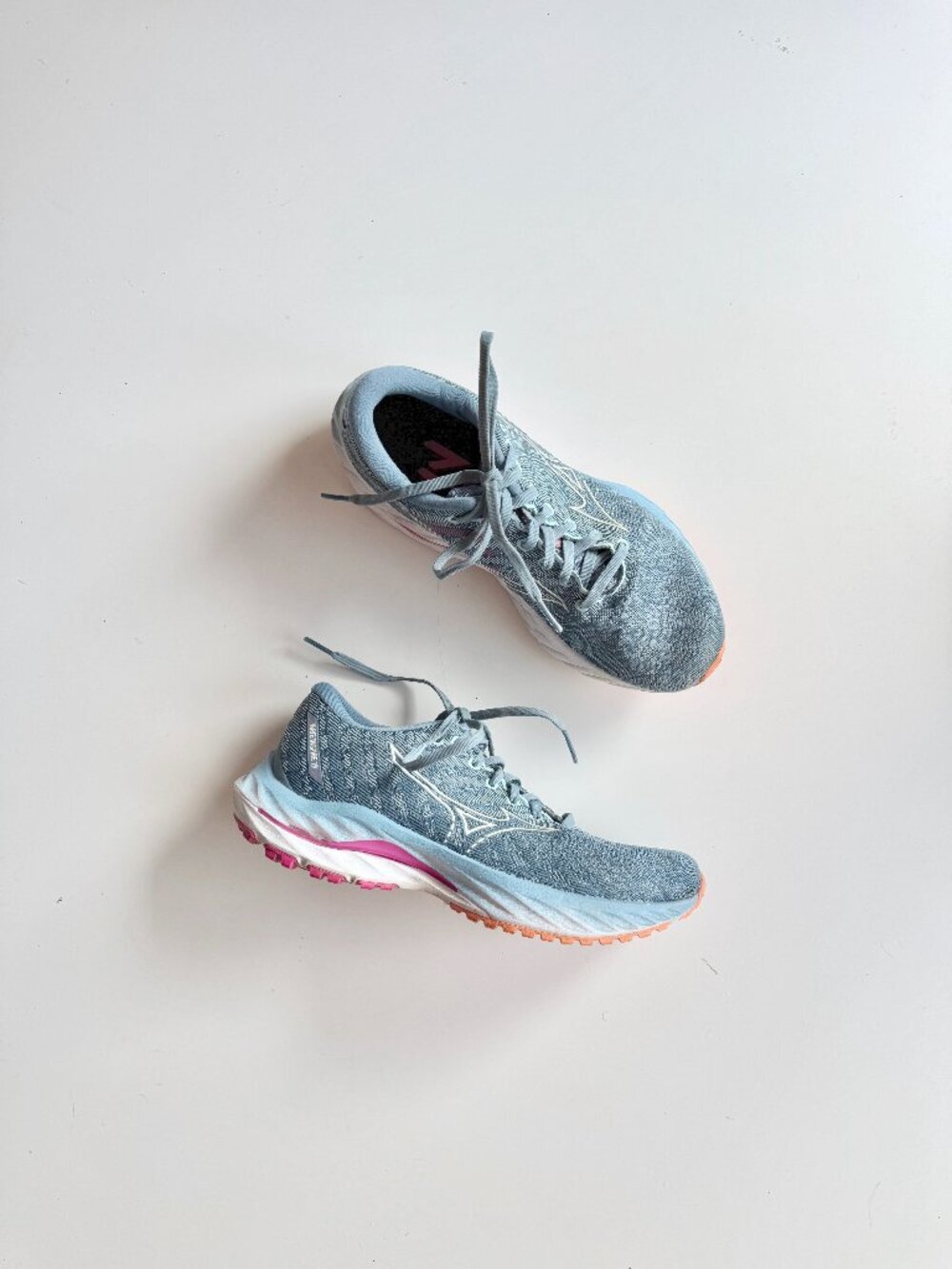 NIKE Wave Inspire 19 Provincial Blue Mesh Water Sneakers Running Shoes, Size 7.5